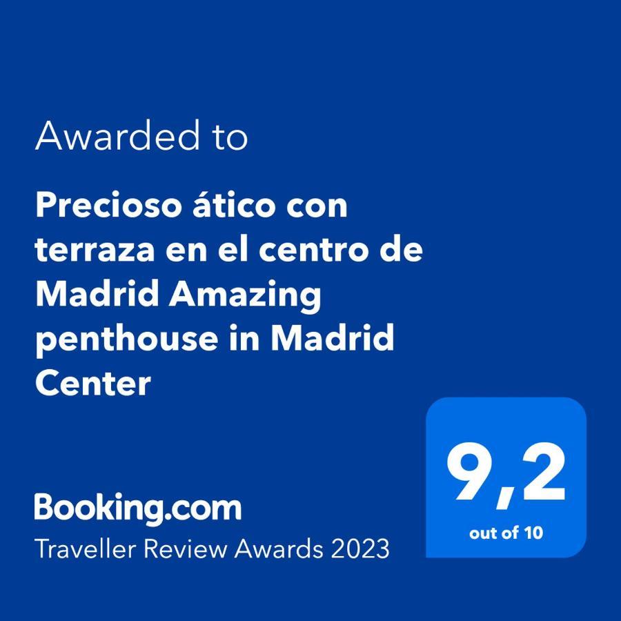 Precioso Atico Con Terraza En El Centro De Madrid Amazing Penthouse In Madrid Centerアパートメント エクステリア 写真