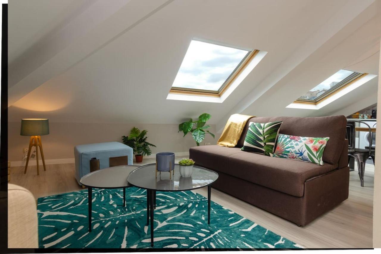 Precioso Atico Con Terraza En El Centro De Madrid Amazing Penthouse In Madrid Centerアパートメント エクステリア 写真